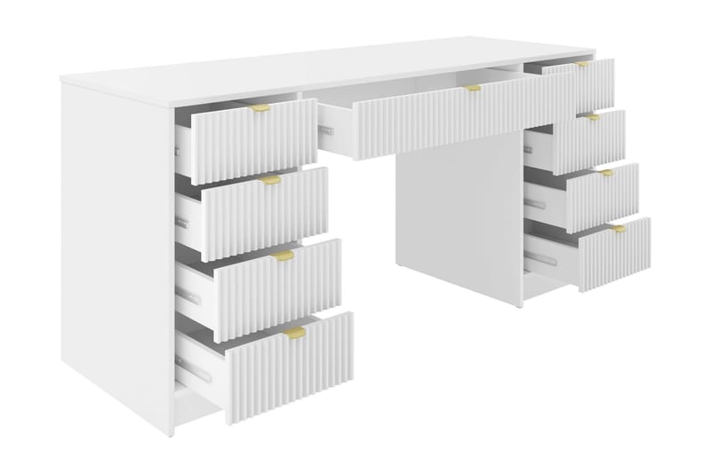 Gudelia Sminkbord 154 cm - Svart - Möbler - Bord & matgrupper - Sminkbord & toalettbord