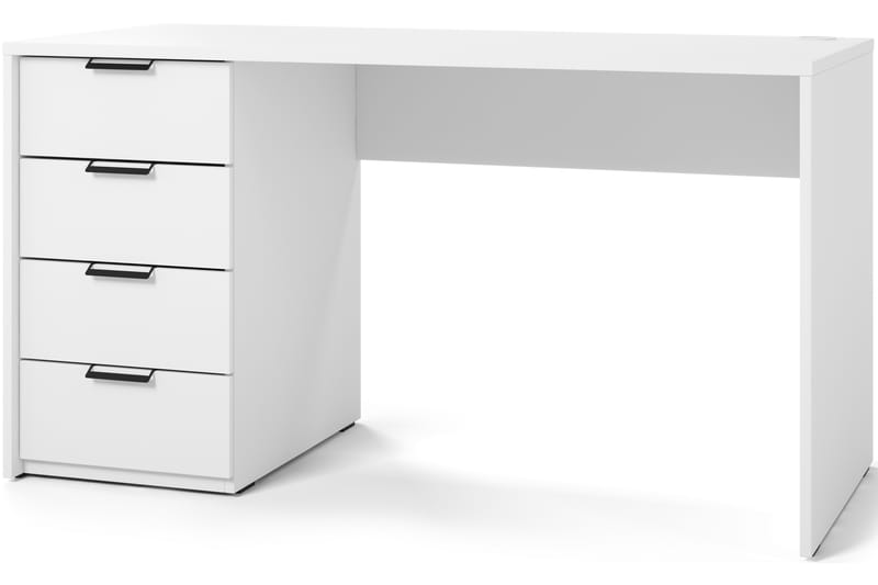 Barold Skrivbord 140x60 cm - Vit - Skrivbord