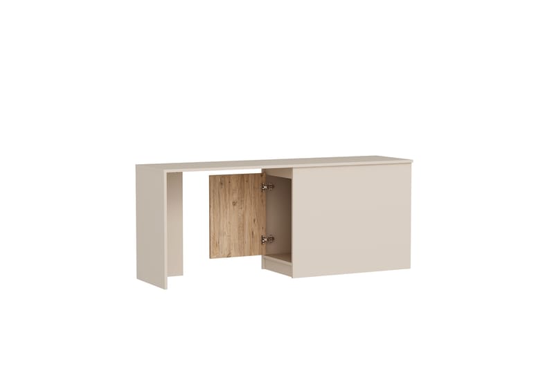 Newra Skrivbord 47x180 cm - Brun/Beige - Möbler - Bord & matgrupper - Kontorsbord - Skrivbord