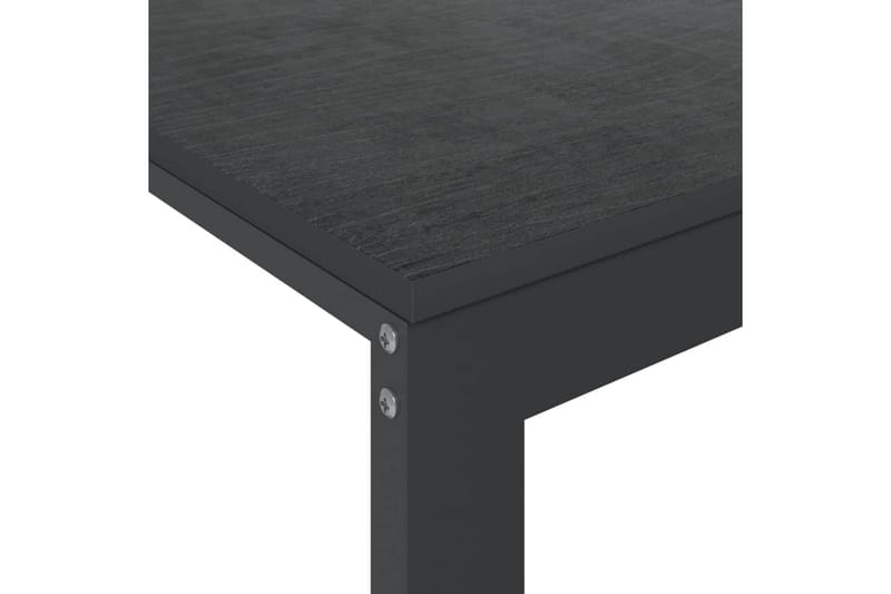 Datorbord svart 110x60x73 cm spånskiva - Svart - Skrivbord