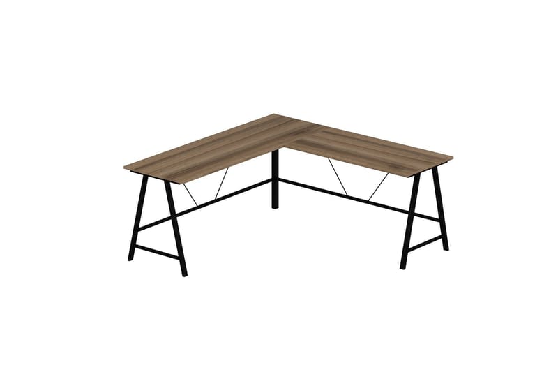 Nagender Skrivbord 180 cm - Brun - Skrivbord