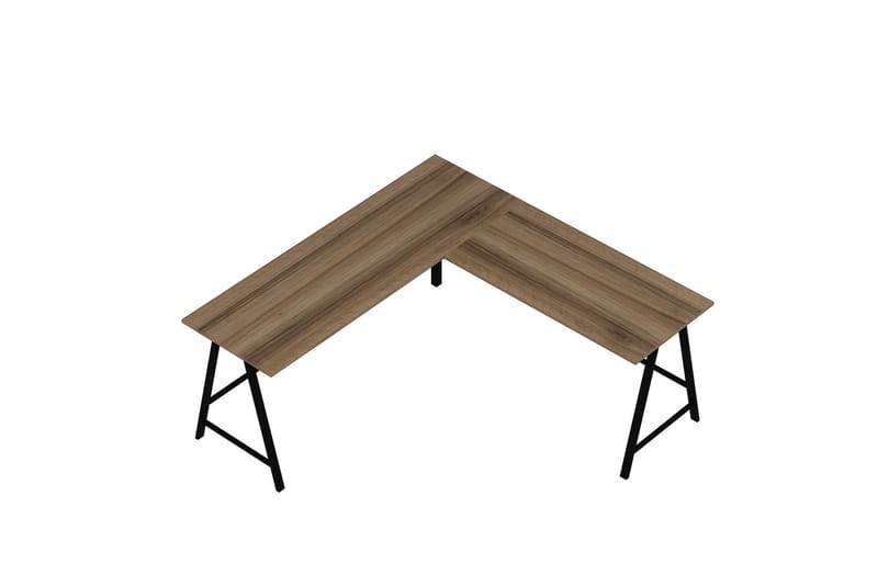 Nagender Skrivbord 180 cm - Brun - Skrivbord