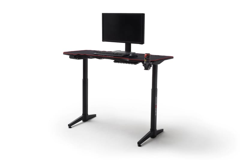 Nonya 4 Gaming Skrivbord 140 cm Höj - och Sänkbart - Svart - Höj och sänkbart skrivbord - Skrivbord - Datorbord