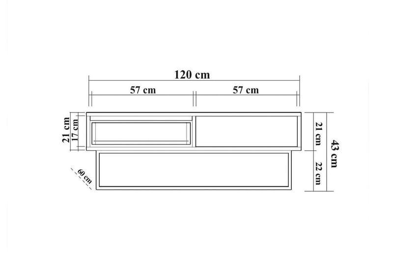 Laxus Soffbord 120 cm - Beige - Möbler - Bord & matgrupper - Soffbord