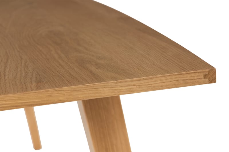 Beagan Förlängningsbart Matbord 180-280 cm Massiv Ek - Ek - Matbord & köksbord