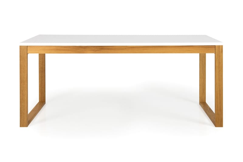Birka Matbord 180 cm - Ek/Vit - Matbord & köksbord - Klaffbord & Hopfällbart bord