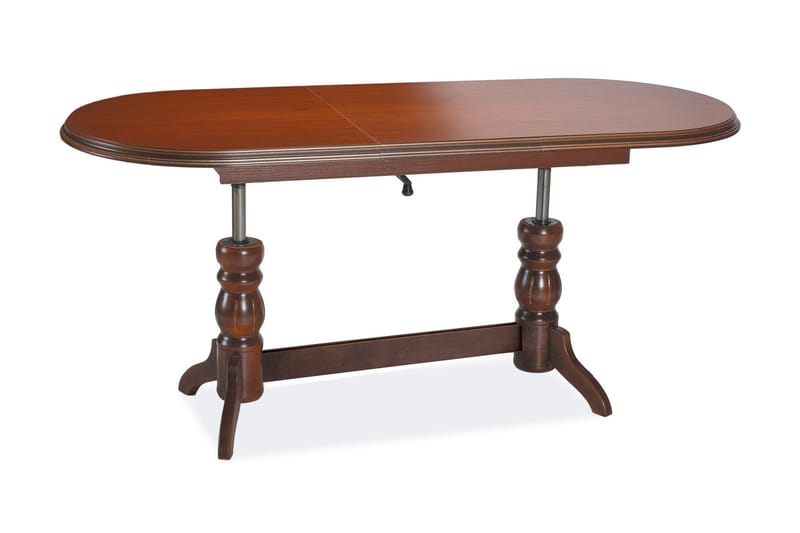 Edisto Förlängningsbart Matbord 120 cm Ovalt - Natur - Matbord & köksbord