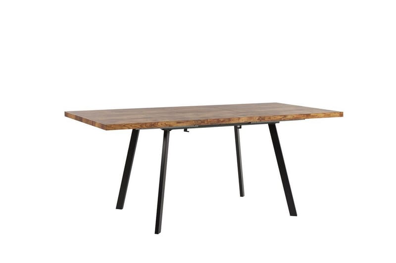 Housham Matbord 180 cm Hopfällbart - Ljusbrun/Svart - Matbord & köksbord - Klaffbord & Hopfällbart bord