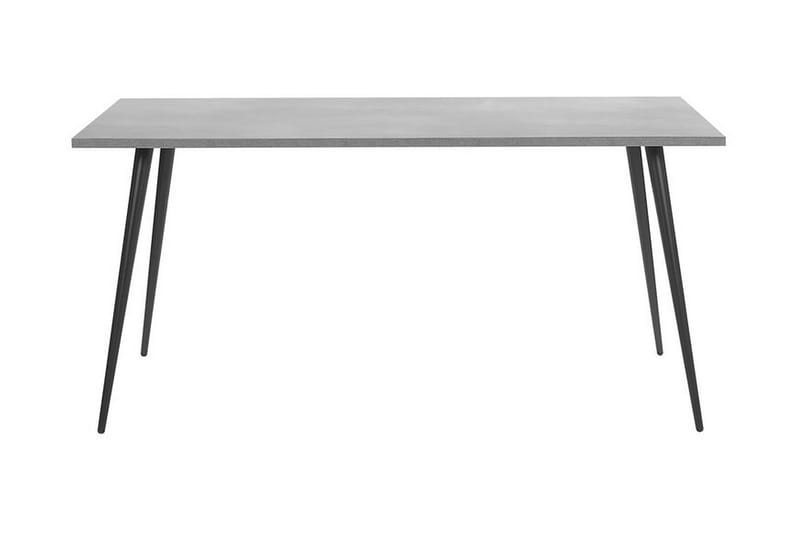 Lolenco Matbord 160 cm - Grå/Svart - Matbord & köksbord - Klaffbord & Hopfällbart bord