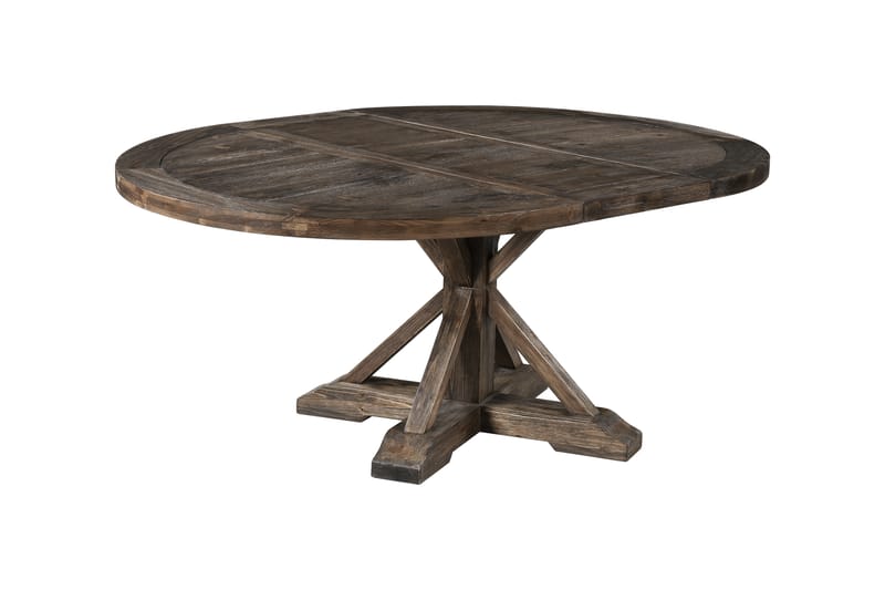 Lyon Förlängningsbart Matbord 160 cm Ovalt - Natur - Matbord & köksbord