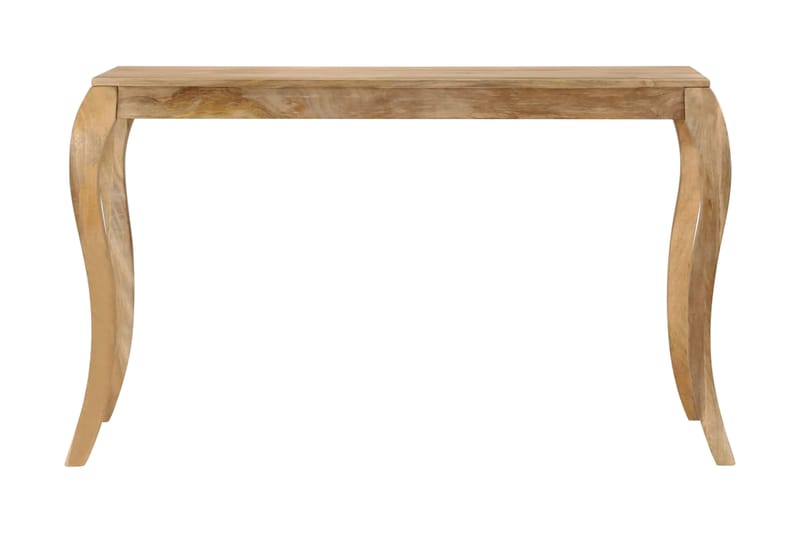 Matbord 118x60x76 cm massivt mangoträ - Brun - Matbord & köksbord