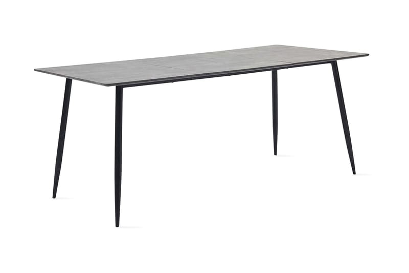 Matbord grå 200x100x75 cm MDF - Grå - Matbord & köksbord