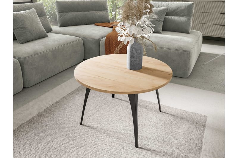 Sayumi Soffbord 75 cm - Svart/Beige - Möbler - Bord & matgrupper - Soffbord