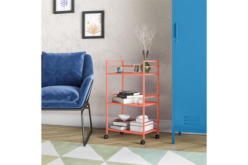 Cache Drinkvagn 43x29 cm Orange - Novogratz - Drinkvagn - Rullbord, rullvagn & serveringsbord