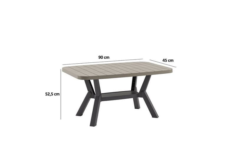 Silva Soffbord 90 cm - Antracit - Möbler - Bord & matgrupper - Soffbord