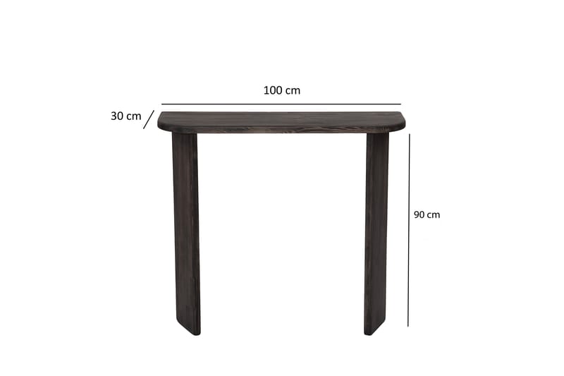 Ikigai Sminkbord 100 cm - Antracit - Sminkbord & toalettbord