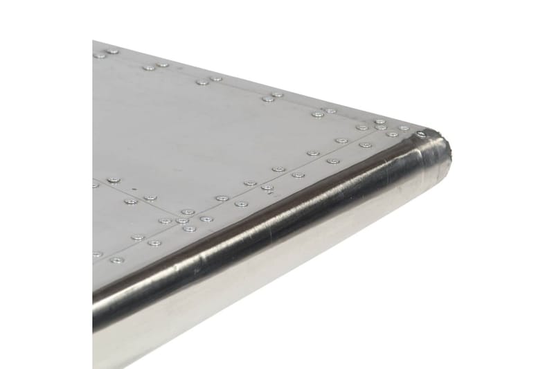 Aviator Soffbord aluminium vintage flygplanstema - Silver - Soffbord