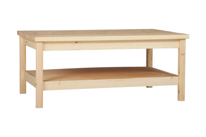Diwander Soffbord 110x50x110 cm - Brun - Soffbord - Klaffbord & Hopfällbart bord - Soffbord med förvaring - Soffbord med hjul - Höj och sänkbart soffbord