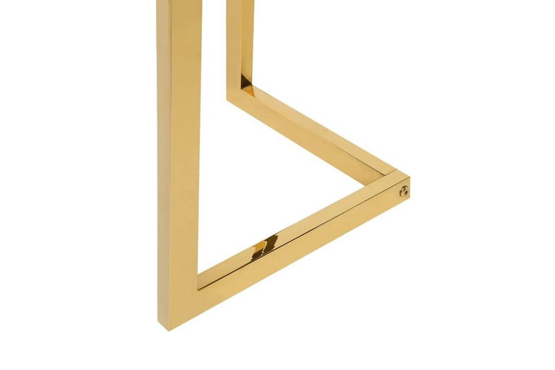 Frechen Soffbord 120 cm - Glas/Guld - Soffbord