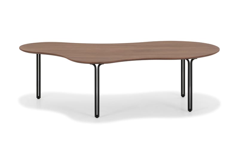 Loura Soffbord 140 cm - Natur - Soffbord - Klaffbord & Hopfällbart bord - Soffbord med förvaring - Soffbord med hjul - Höj och sänkbart soffbord