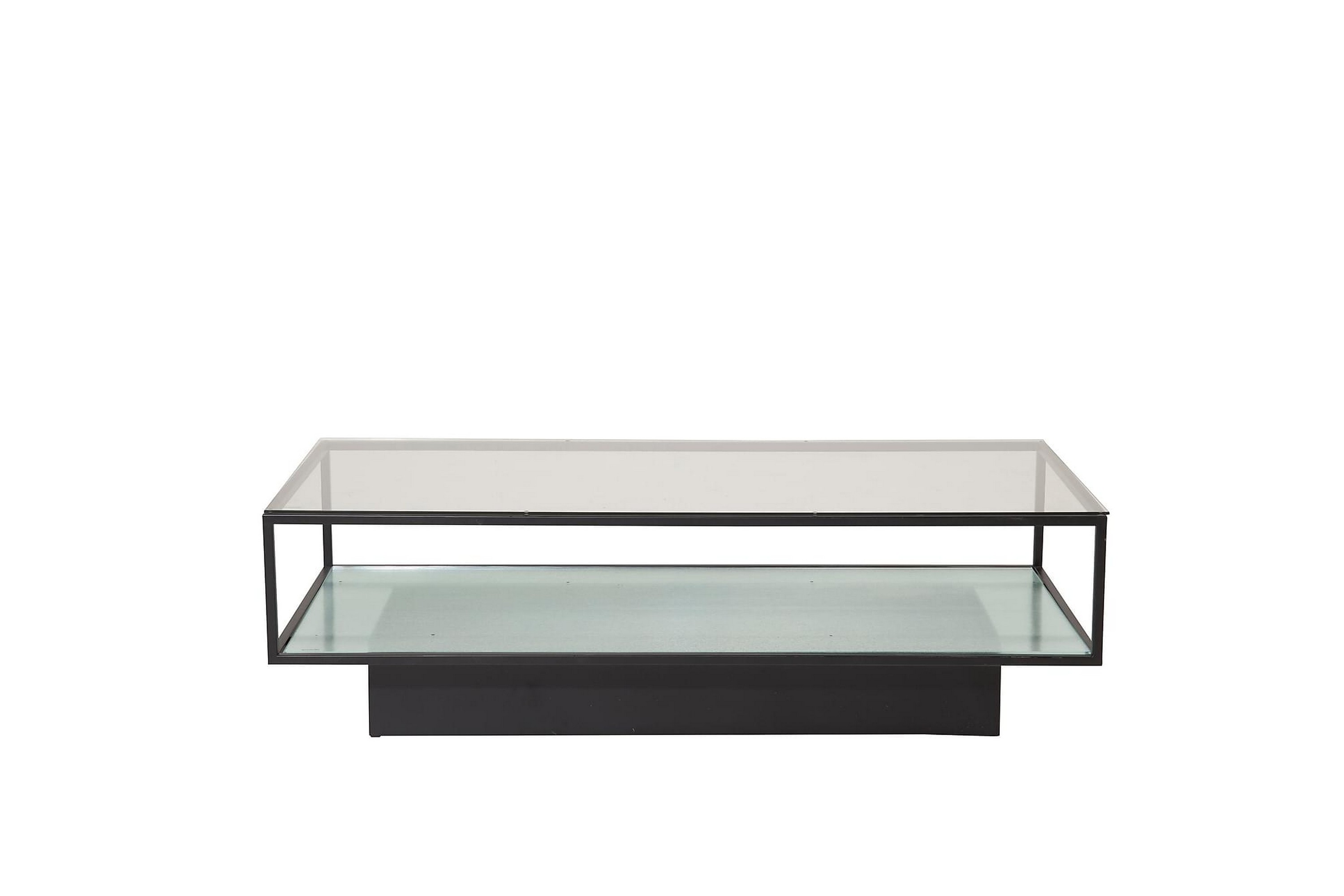 Furniture Fashion Maglehem Soffbord 130 cm - Transparent