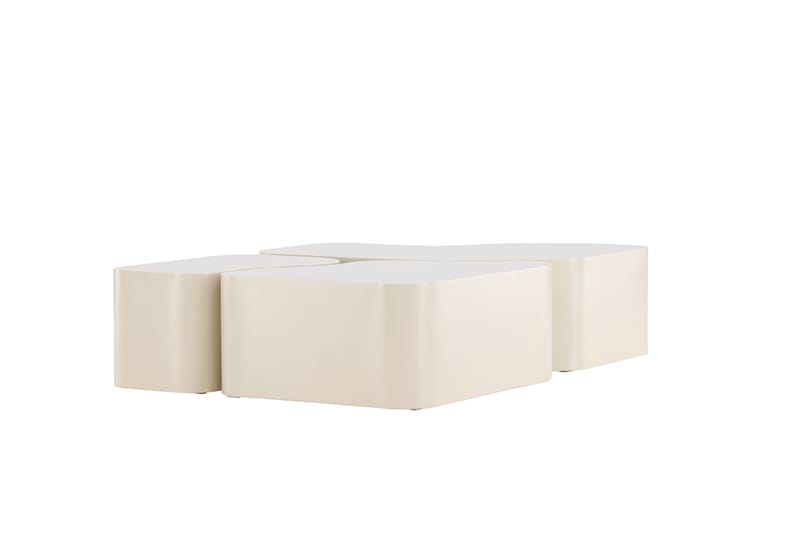 Nordland Soffbord 92x74 cm - Beige - Möbler - Bord & matgrupper - Soffbord