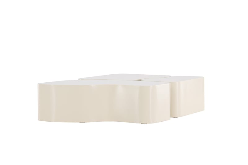 Nordland Soffbord 92x74 cm - Beige - Möbler - Bord & matgrupper - Soffbord