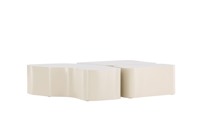 Nordland Soffbord 92x74 cm - Beige - Möbler - Bord & matgrupper - Soffbord