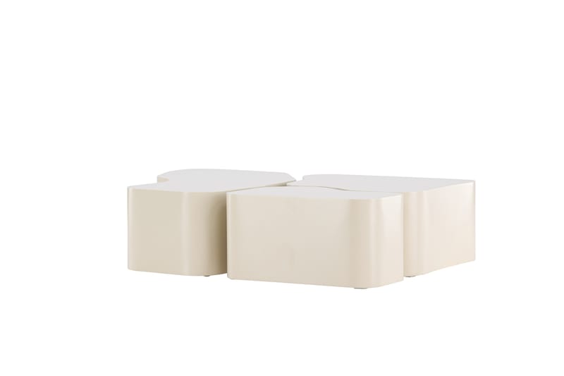 Nordland Soffbord 92x74 cm - Beige - Möbler - Bord & matgrupper - Soffbord