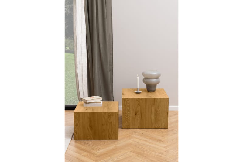 Samon Soffbord 58x58 cm - Natural - Soffbord