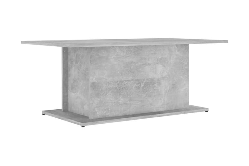 Soffbord betonggrå 102x55,5x40 cm spånskiva - Grå - Möbler - Bord & matgrupper - Soffbord