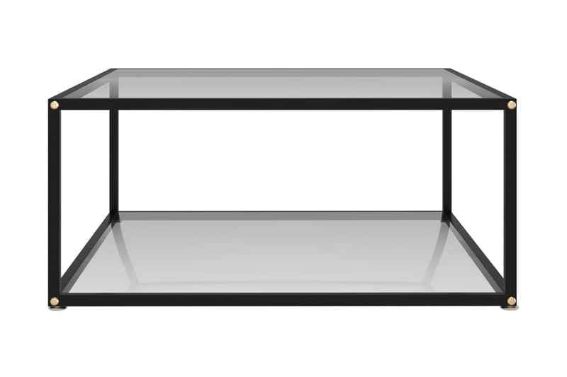 Soffbord genomskinligt 80x80x35 cm härdat glas - Transparent - Möbler - Bord & matgrupper - Soffbord