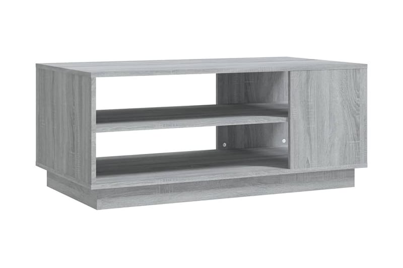 Soffbord grå sonoma-ek 102x55x43 cm spånskiva - Grå - Möbler - Bord & matgrupper - Soffbord