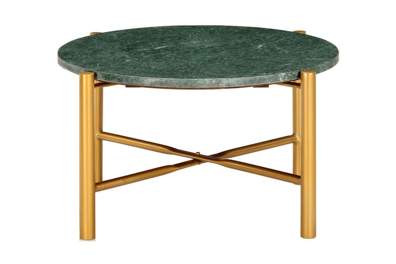 Soffbord grön 60x60x35 cm äkta sten med marmorstruktur - Grön - Soffbord - Klaffbord & Hopfällbart bord - Soffbord med förvaring - Soffbord med hjul - Höj och sänkbart soffbord