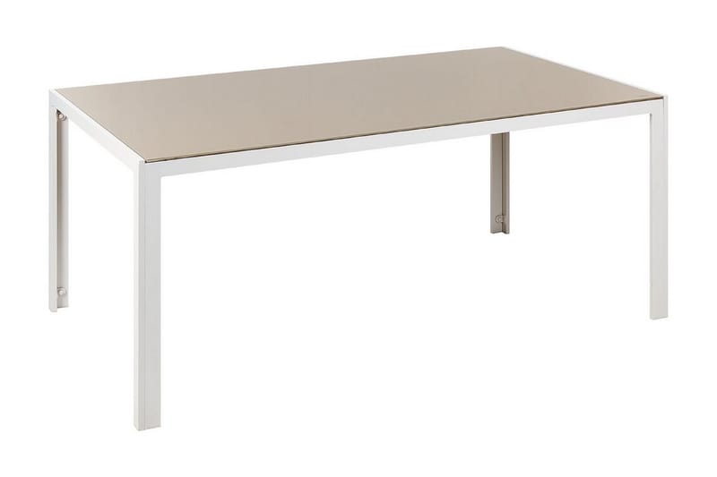 Tuiriz Matbord 160x91 cm - Beige/Vit - Möbler - Bord & matgrupper - Matbord & köksbord