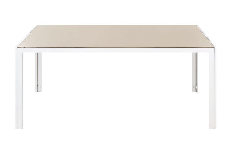 Tuiriz Matbord 160x91 cm - Beige/Vit - Möbler - Bord & matgrupper - Matbord & köksbord