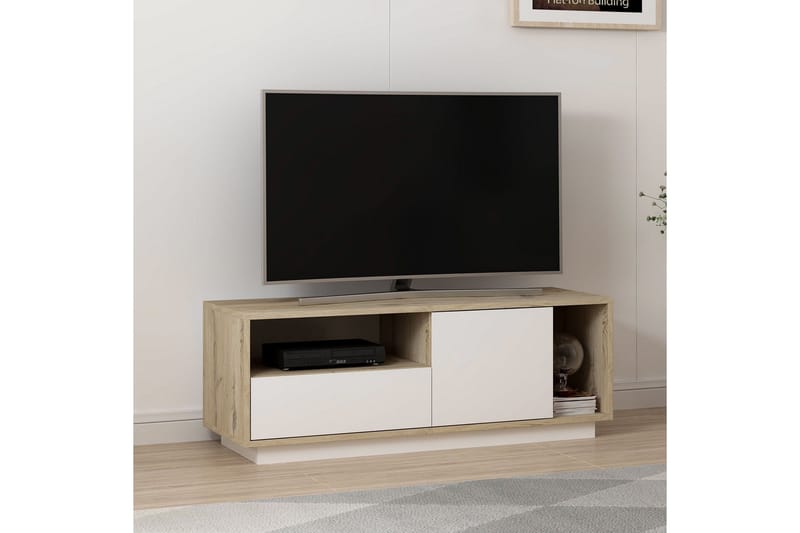 Adesis Tv-bänk 120 cm - Vit - Möbler - Tv möbel & mediamöbel - TV bänk & mediabänk