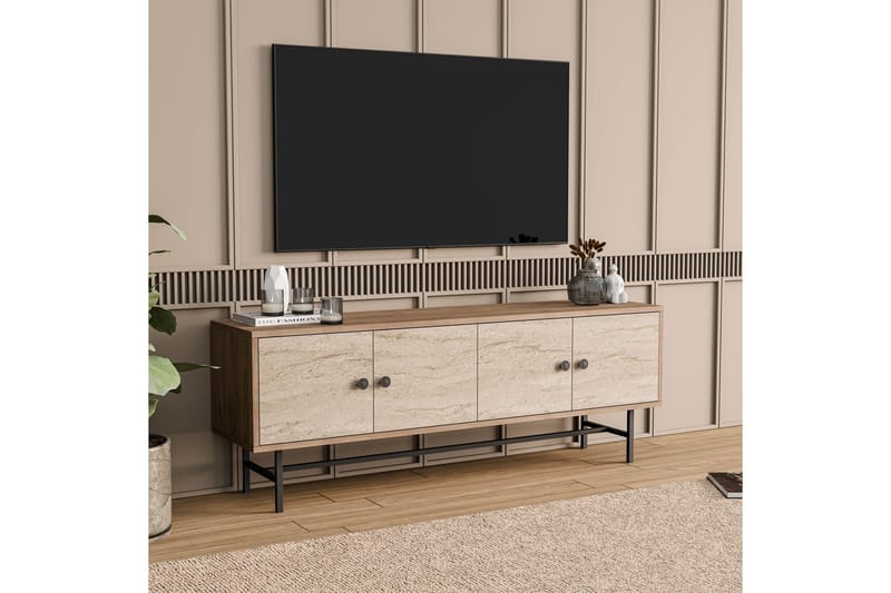 Almasi Tv-bänk 150 cm - Ek - Möbler - Tv möbel & mediamöbel - TV bänk & mediabänk