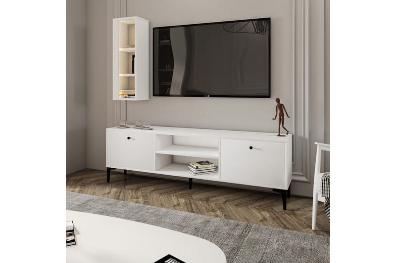 Bien Tv-bänk 150 cm - Vit - Möbler - Tv möbel & mediamöbel - TV bänk & mediabänk