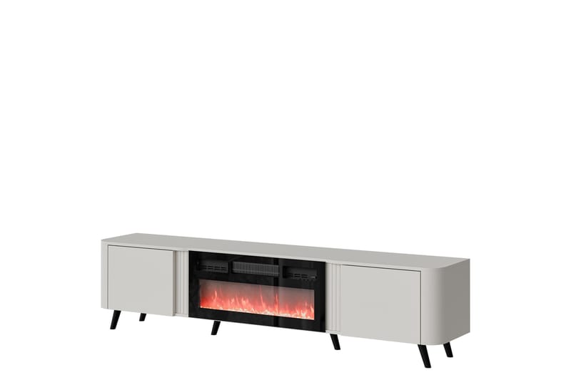 Clement Tv-bänk 200 cm - Beige - Möbler - Tv möbel & mediamöbel - TV bänk & mediabänk