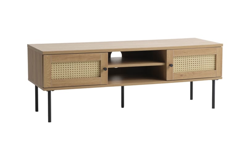 Cyndy Tv-bänk 120 cm - Beige - Möbler - Tv möbel & mediamöbel - TV bänk & mediabänk