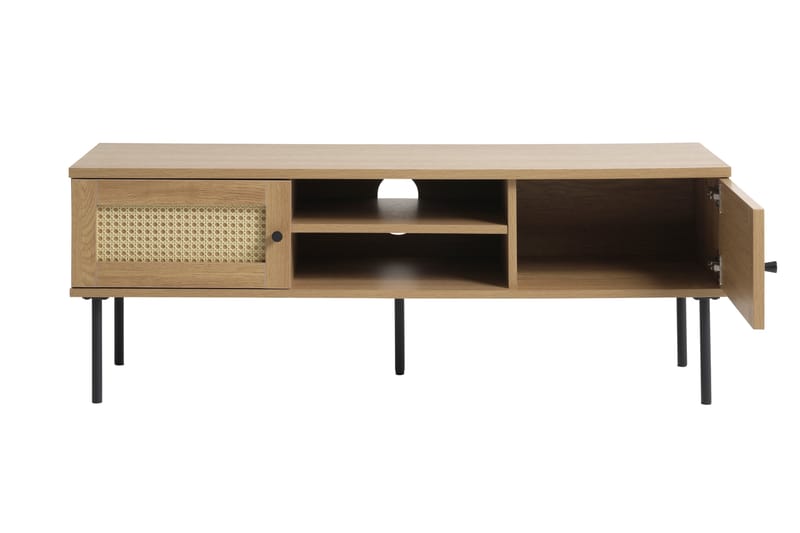 Cyndy Tv-bänk 120 cm - Beige - Möbler - Tv möbel & mediamöbel - TV bänk & mediabänk