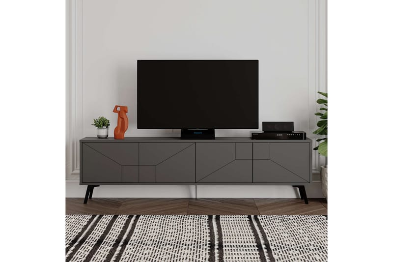 Dune Tv-bänk 180 cm - Antracit - Möbler - Tv möbel & mediamöbel - TV bänk & mediabänk