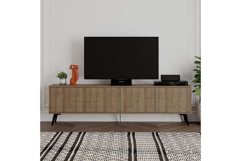 Dune Tv-bänk 180 cm - Brun - Möbler - Tv möbel & mediamöbel - TV bänk & mediabänk