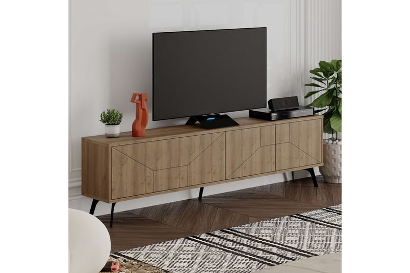 Dune Tv-bänk 180 cm - Brun - Möbler - Tv möbel & mediamöbel - TV bänk & mediabänk