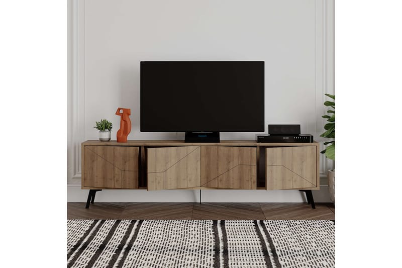 Dune Tv-bänk 180 cm - Brun - Möbler - Tv möbel & mediamöbel - TV bänk & mediabänk