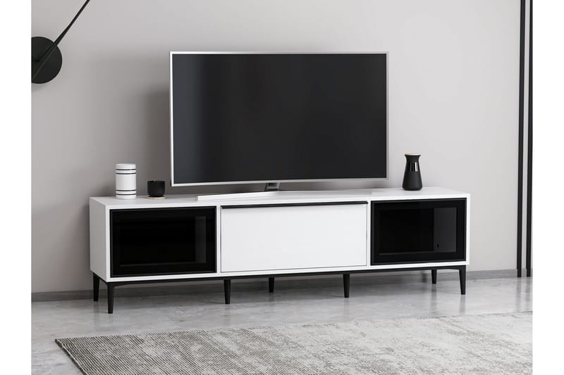 Elevate Tv-bänk 180 cm - Vit - Möbler - Tv möbel & mediamöbel - TV bänk & mediabänk