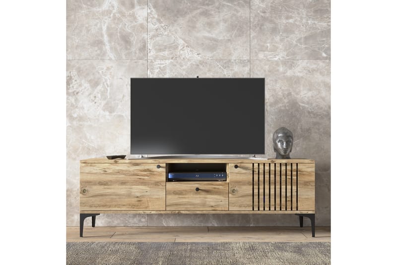 Elspet Tv-bänk 150 cm - Brun - Möbler - Tv möbel & mediamöbel - TV bänk & mediabänk