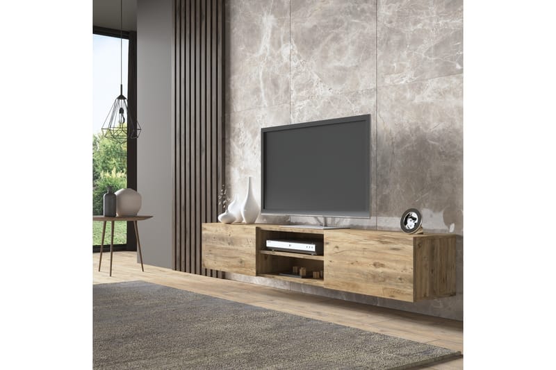 Elspet Tv-bänk 150 cm - Brun - Möbler - Tv möbel & mediamöbel - TV bänk & mediabänk