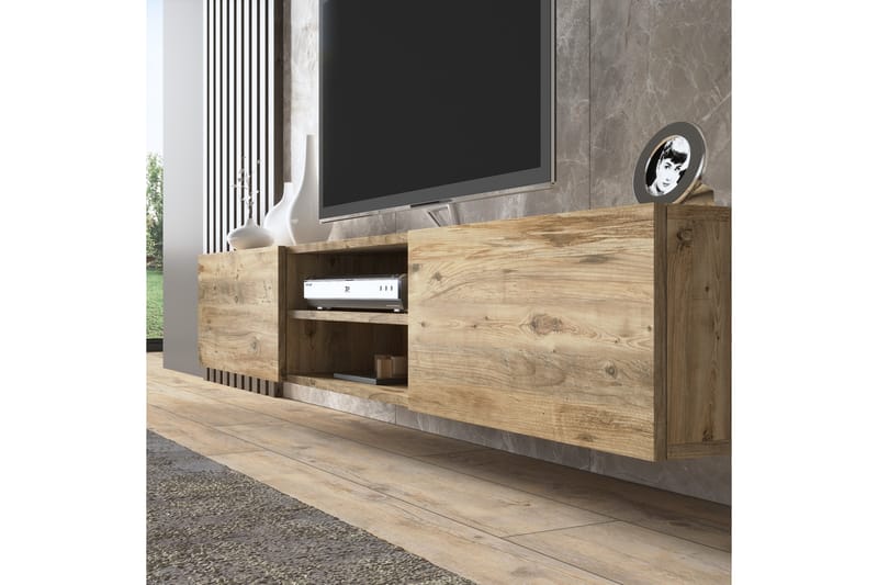 Elspet Tv-bänk 150 cm - Brun - Möbler - Tv möbel & mediamöbel - TV bänk & mediabänk